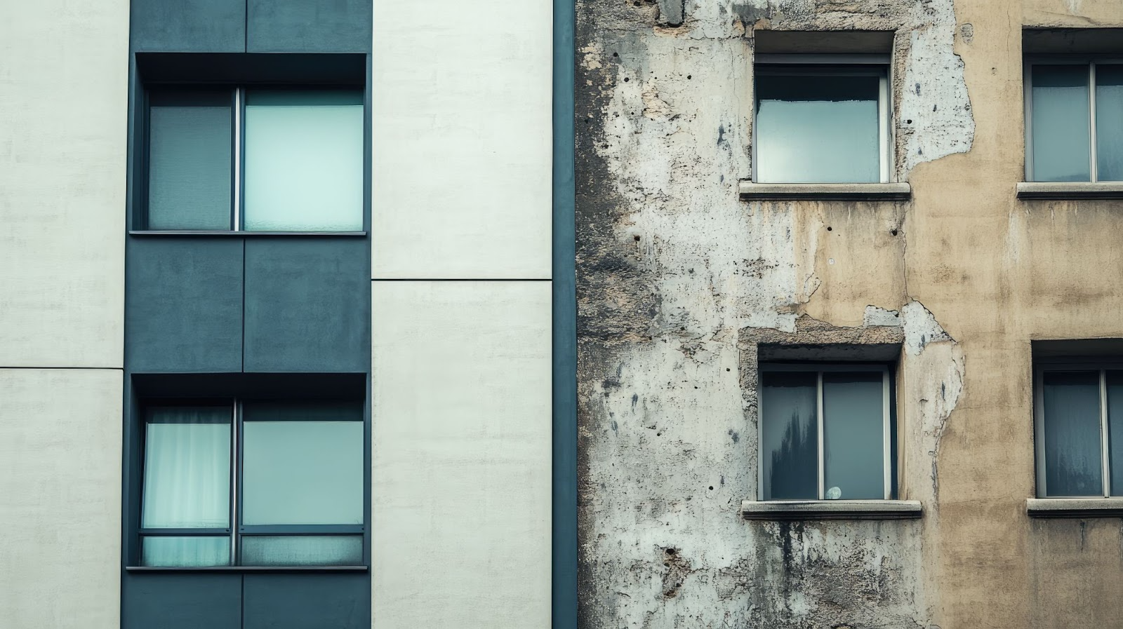 Porovnanie zateplenia budovy